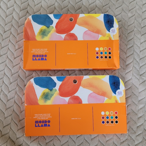 Mondo Llama Artist Watercolor Paint Tubes, 12ct (2 pack) - Picture 2 of 3